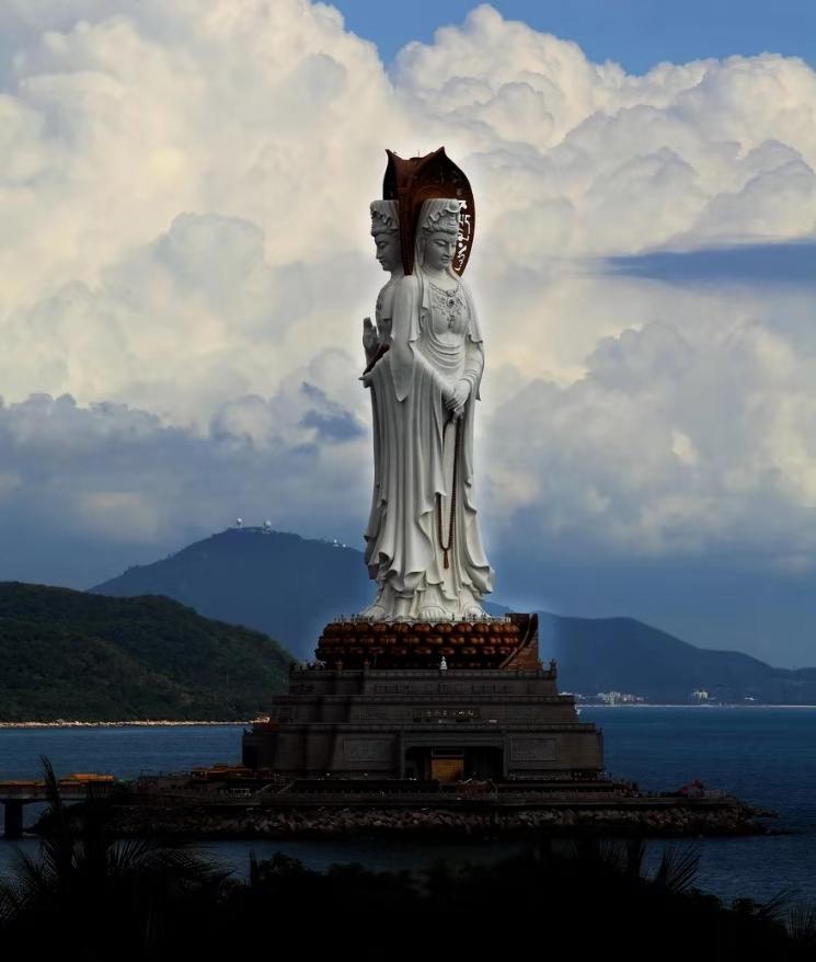 南海觀音，神秘與莊嚴(yán)的海洋圣地，南海觀音，神秘莊嚴(yán)的海洋圣地