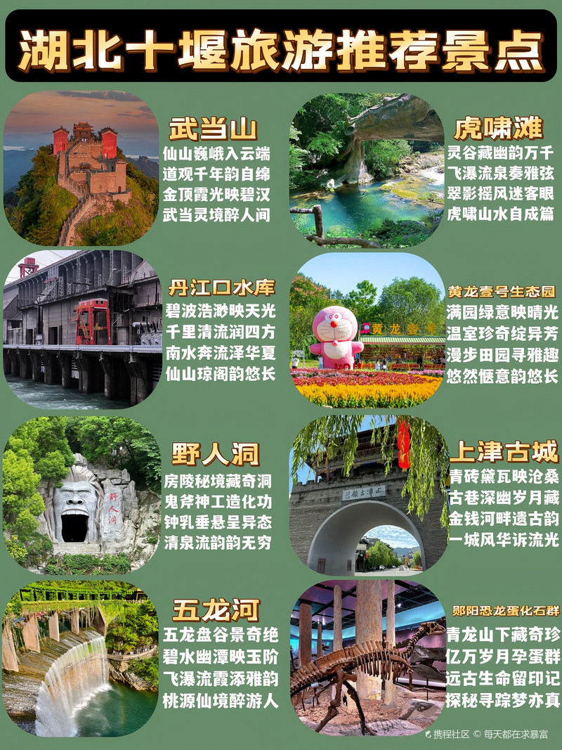 湖北自駕游必去十個景點，湖北自駕游必去十大景點攻略