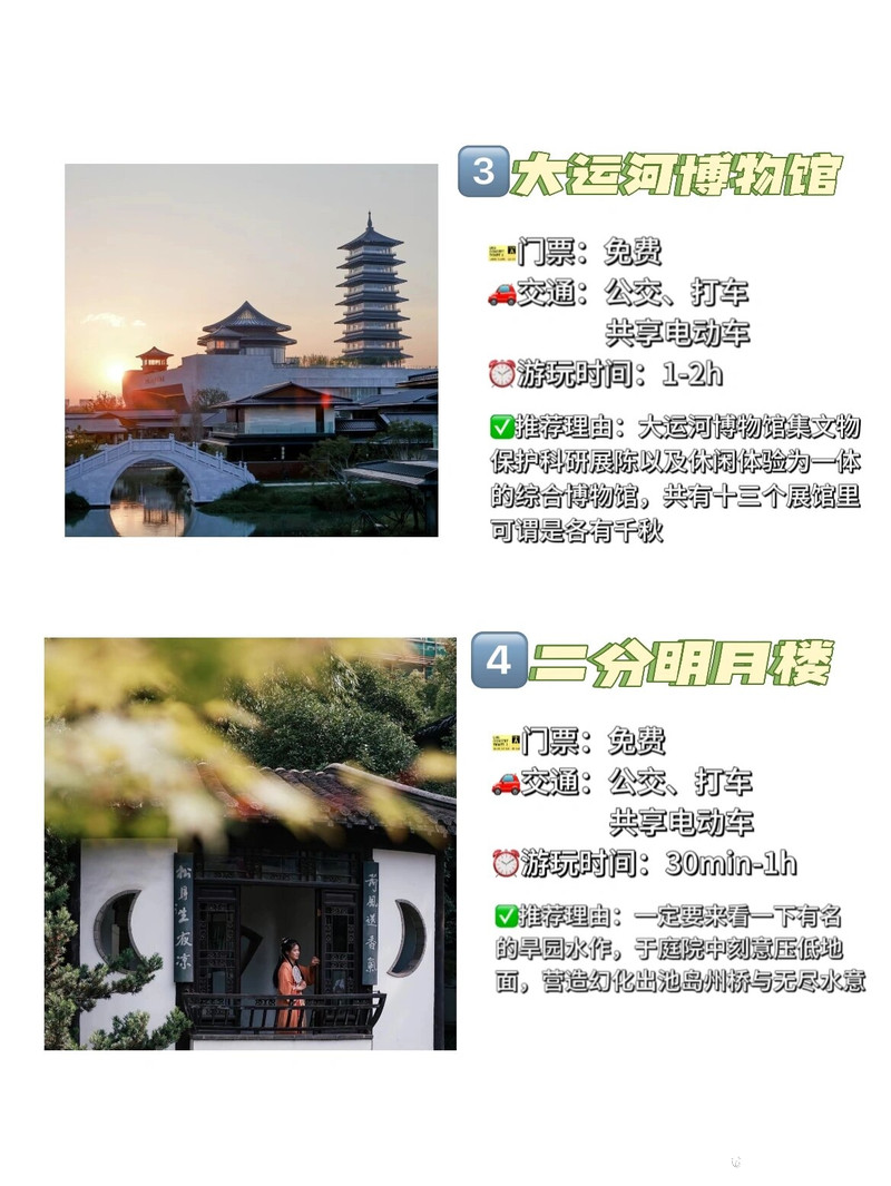 揚州旅游必去十大景點推薦——探尋千年古城的魅力之旅，揚州必游十大景點推薦，探尋千年古城魅力之旅